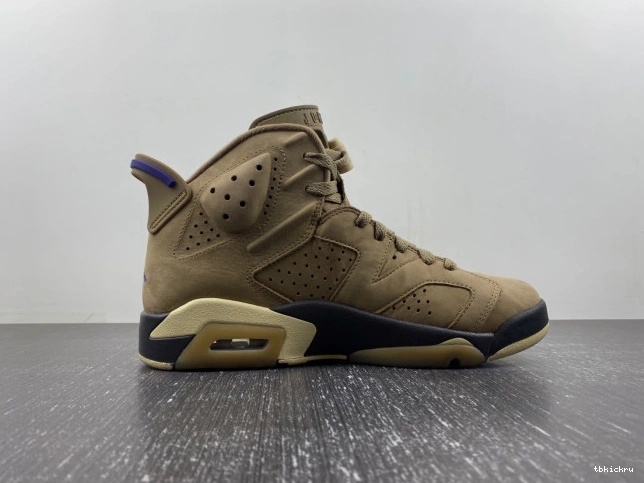 Reps TBkick FD1643-300 Air Jordan Brown 6 WMNS Gore-Tex Kelp 0825